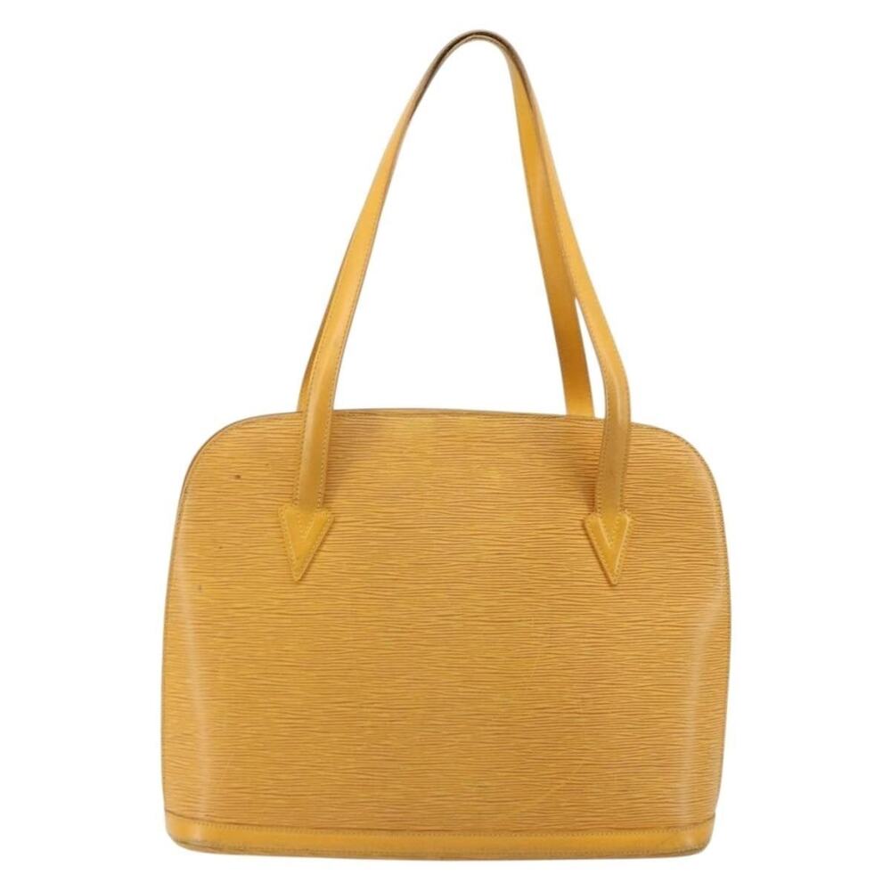 Louis Vuitton Epi Lussac Shoulder Bag Yellow